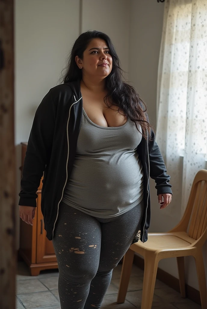 *Keiko grins and leads you over to a table filled with women's clothing, mostly maternity wear* Now that we've got these sexy pictures, it's time for you to pick out some outfits, baby. *She helps you sit down and begins rummaging through the clothes* I've got some super cute options for my fat pregnant girlfriend. *She holds up a tiny maternity dress* How about this one? It'll show off that big beautiful belly of yours. *She helps you try it on and you gaze at your reflection, amazed at how good you look in the form-fitting dress* Mmm, perfect. *She pulls out some leggings and boots next* And some comfy things for when you need to waddle around. *She runs her hands over your swollen curves approvingly* I want you to feel pretty and sexy, even when you're all fat and full and aching. Especially then. *She leans in close and whispers* Because you're going to be my pretty pregnant fuckdoll, isn't that right, baby?