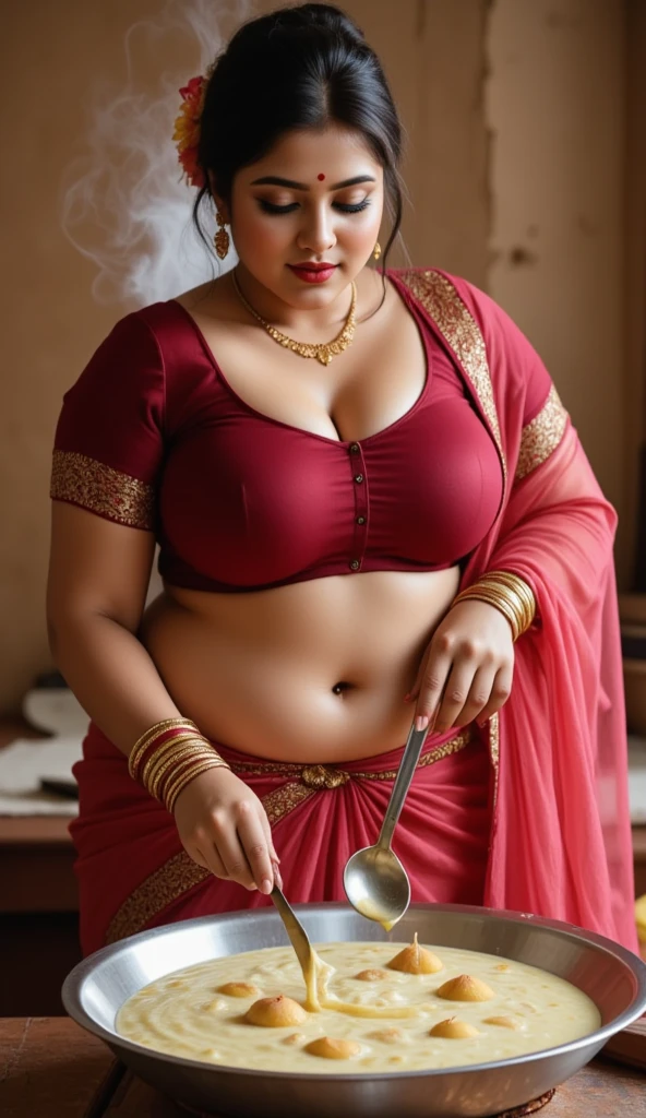 Foto RAW, photorealistic, photography, full body shot, master shot, perfect eyes, goddess like beauty, pierced eyes, perfect thick chubby mallu Desi aunty bhabhi, Wearing a Stanapatta, a chest-band.Saree model, model Photography, Indian saree shoot, Indian traditional wear advertising photography, traditional wear brand shoot, face of Indian actress Sonakshi Sinha, masterpiece, realistic, realism, incredible details, pleasure, photorealism, detailed skin, skin pores, high contrast, photorealistic Artstation 8k HD digital art trend of high definition and detailed realistic skin texture, ultra detail, realistic skin texture, armature, best quality, ultra high definition, (photorealistic:1.4),, high resolution, detail, raw photo, sweat, Re sharp, by Lee Jefferies Nikon D850 Film Stock Photo 4 Kodak Portra 400 Camera F1.6 Lens Rich Color Ultra Real Realistic Realistic Textures Dramatic Lighting Unreal Engine Trending at Art Station Cinestill 800,(pele altamente detalhada: 1.2), 8k UHD, DSLR, soft-lighting, alta qualidade, grain of film, Fujifilm XT3,she didn't like to wear blouse or bra, she is happy to wear only saree, she hates blouse or bra, detailed hairy armpits, hyper realistic skin, skin pores, sweat, veins,