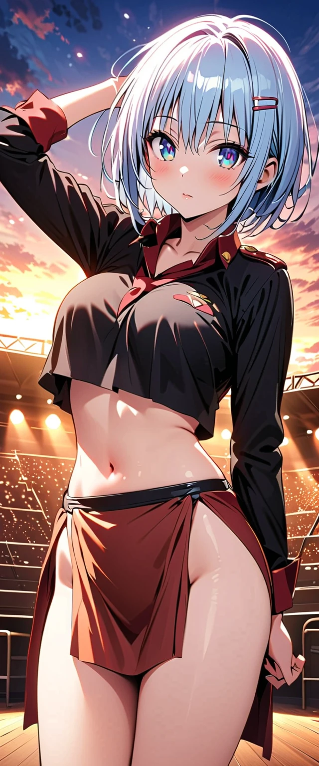 (8k, RAW photo, best quality, masterpiece, highres, absurdres, ultra detailed:1.3), (Photography, realistic, photo-realistic:1.4), (beautiful natural lighting, beautiful deatailed shadow, beautiful detailed glow :1.4), atmospheric,
BREAK 1 beautiful girl,with a girl,(kawaii:1.5),(Chibi:0.5),(cute:2),(Loli:2),(12 year old girl),(big and full breasts:1.65),(Ahoge, crown braid hair,blonde hair,twim tail, blue bow, green eyes,eyebrows visible through hair,side lock,parted bangs,long hair, hair flower, hair ornaments, curly hair,bow:1.4),(Angel,white feathers, one white wing, Angel wings,spread your wings, shining wings),pit \( Icarus\),glowing skin,transparent skin,radiant beautiful skin,(High fighting spirit, excitement,blush:1.25),
BREAK
//Character
1girl,
BREAK
//Fashions
Tropical Paradise Decollete See-Through Tunic Setup,
Top, A vibrant, sheer tunic in tropical floral print with plunging decollete neckline, lightweight fabric and breezy, perfect for beach or resort setting,
Undergarment, bright, coordinating bikini top in solid color, one of floral print hues,
Bottom, High-waisted bikini bottoms in color to top, cohesive and vibrant look,
tunic features short, flutter sleeves, tie-front closure at neckline, adjustable coverage, relaxed fit, hemline is asymmetrical, shorter front, longer back, flattering silhouette,
BREAK
Accessories, Tropical-inspired accessories wide-brimmed straw hat, colorful beaded bracelets, oversized sunglasses,
Footwear, Simple, flat sandals or espadrilles in neutral tone, Hair styled in loose, beachy waves or messy bun, Makeup is natural and fresh, focus on bronzed skin, hint of highlighter, coral or pink lip gloss,
BREAK (bouncing breasts,unaligned breasts:1.4), BREAK ,(running,track,school yard,Athletic field,Banner of all nations,clear blue sky,autumn,natural light natural sunlight,motion blur,motion lines,dynamic angle:1.4),
BREAK wakame,wakame,wakame,(cowboy shot, from side:1.4), BREAK manga illustration,manga style,