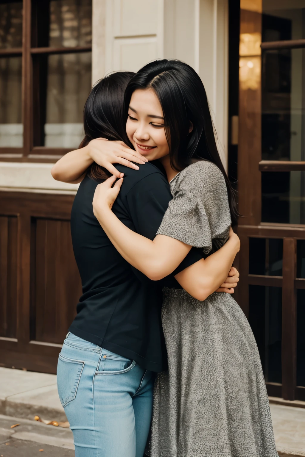 Happy day of heartfelt hugs