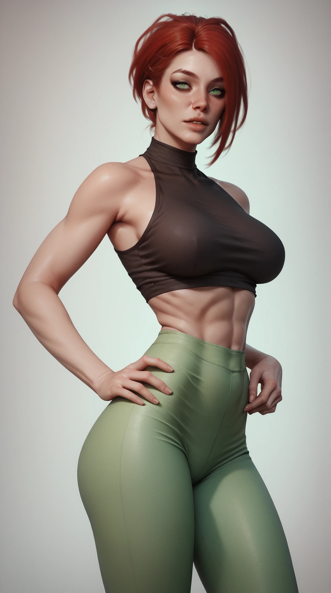 objective: (display epic poses of subject with scarf mask sweater leggings), Womancore, subject: (dark skin, small tits, WOMAN WITH WIDE HIPS), Womanly, resolution: (shot on hasselblad, shot on Fujifilm superia, SuperMegapixel, highest quality), lighting: (global illumination, interplay of light and shadow, Gen Z style photo angle), physique:: bold curves, influential curves, curvaceous simplicity, smooth curves, whiplash curves, bulbous --auto --s2