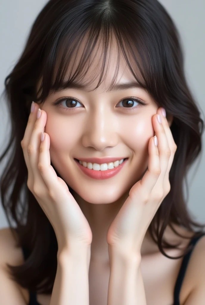 Extreme close-up portrait, beautiful girl with her love-struck - SeaArt AI