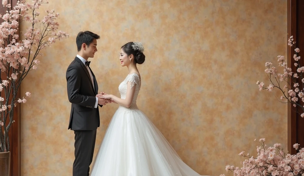 Couple wedding