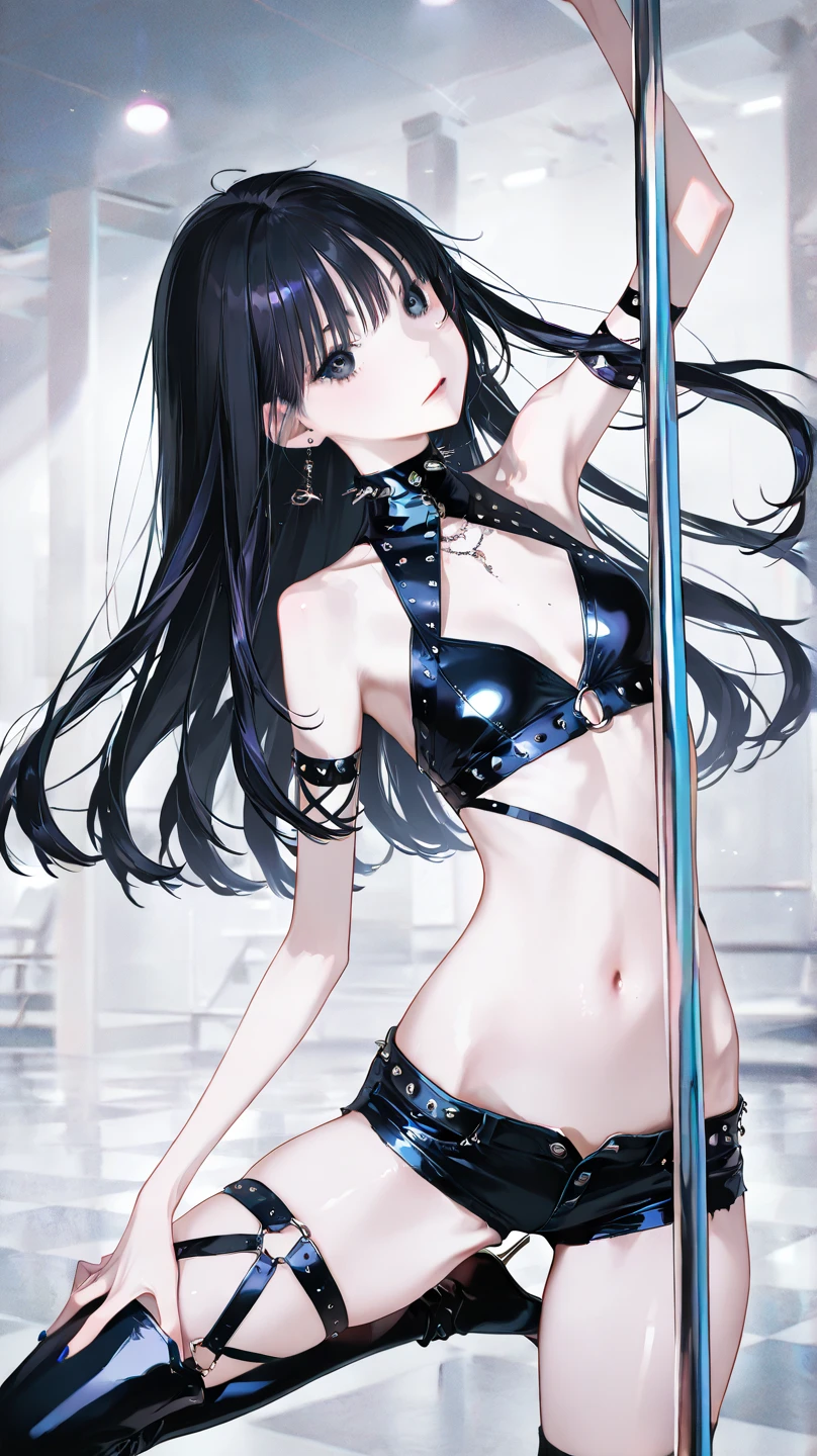 8k, masterpiece, RAW Photos, highest quality, Realistic, Very detailed, Depth of written boundary, Cinematic Light, Anatomically correct body,
One beautiful 40 year old woman, Very beautiful face, Exquisitely detailed face, (A calm and gentle face:1.4), Very delicate skin texture, Transparent muscle, Shiny white skin, Glamorous Body,
(Wavy black long hair:1.2), Sexy Breasts, Sexy ass,
(Micro bikini swimwear:1.2), (Detailed cloth texture:1.2), (Gorgeous necklace:1.1), (Gorgeous earrings:1.1),
(Dark starry background:1.4), (Milky Way:1.1), (milky way:1.1), (shooting star:1.1), (Dark coastline at night:1.4), (Pitch black sea surface:1.4),
(Standing on the beach:1.2),
(Low angle shot:1.3),