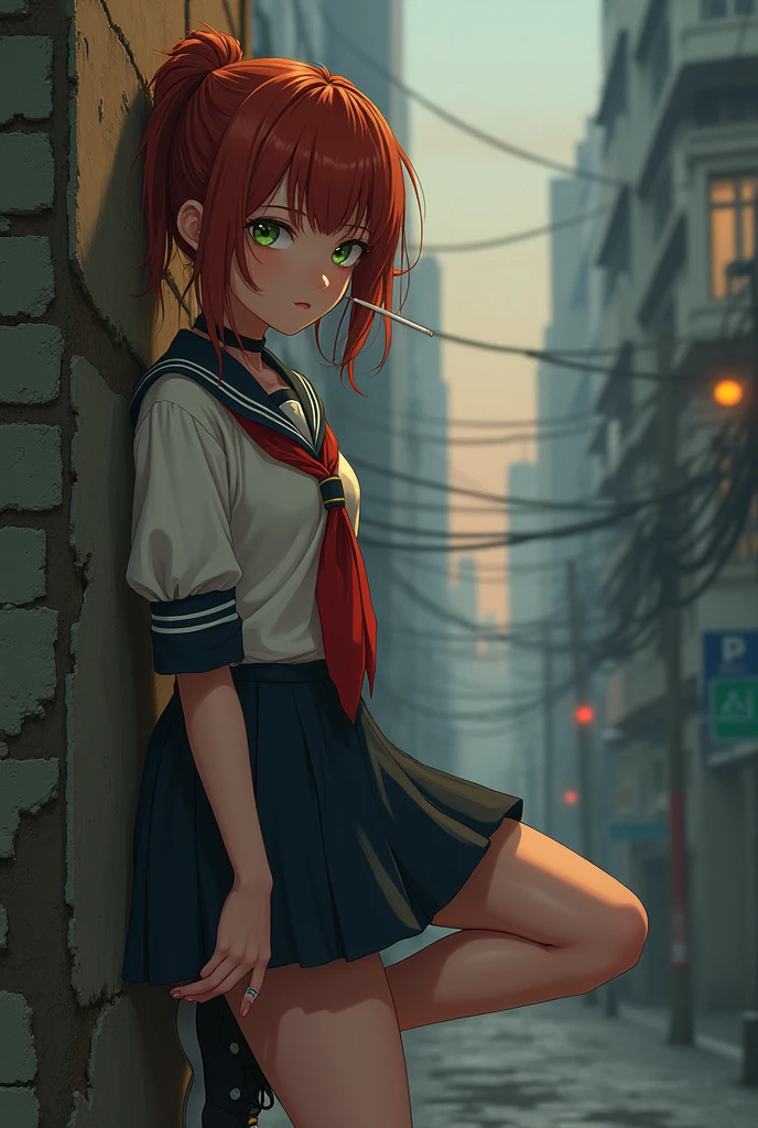 Air conditioning is cool、School、In the classroom、Sitting in a chair、Girl、Girl、Short、Younger、Lower school year、Baby Face、flat chest、Dynamic Angle、masterpiece、best quality、ultra-detail、Summer sunshine、Miniskirt、The desks are lined up、corridor、window、Smiling、There are several classmates behind me.、Clothing