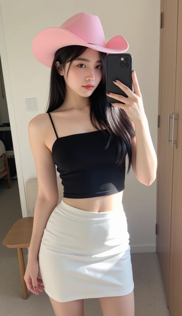 japoense, linda, small, baby face, realisitic, legging, top