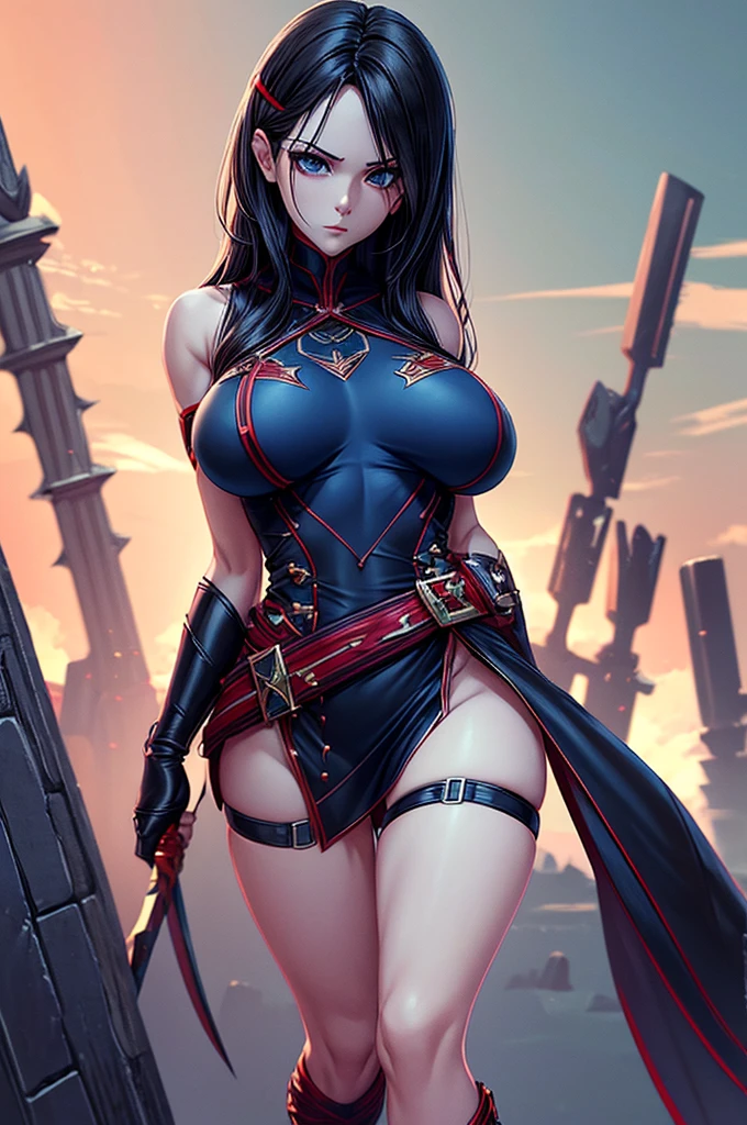 1female,35yo,Huge breasts, 独奏, Supergirl,Wearing a blue transparent military uniform, Pornographic exposure,ln the forest, She has long flowing black hair, Bare genitalia,Sateen,Bigchest, From the front side, Wet straight hair, Sweating profusely,mostly cloudy sky,(tmasterpiece),(Very detailed CG unity 8K wallpaper),best qualtiy,cinmatic lighting,detailed back ground,beatiful detailed eyes,Bright pupils,(Very fine and beautiful),(Beautiful and detailed eye description),ultra - detailed,facing at camera,A high resolution,ultra - detailed),Very long hair,standing on your feet,Emotive expressions,Open-mouthed,Chest sagging,nakeness, Expose the genitals,revealing breasts,Camel toes,with no underpants,extremely large bosom,Extremely colorful,Most detailed,fully body photo,The face is well lit