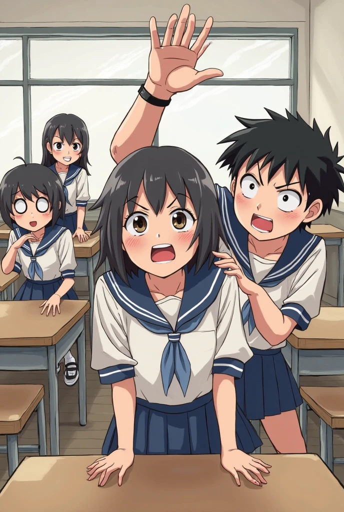 Mass brainwashing,,,boys,,,,,,boys,,,,,,The cool male protagonist gets raped by boys,,,,Bright Eyes,blush,,Black Hair,When she first moved into the dorm, she had a refreshing, cheerful personality and was pure and innocent.,,,,,,Male Focus,,,,A rich expression,,Brainwashed Luck,,bracelet,Roughly-dressed clothes,,,,The male protagonist is being brainwashed into becoming a potentially homosexual man.,,,,,Athletic Department Boys' Dormitory,,,,,,Junior and senior high school,creation,high resolution,4k,8k,quasi-masterpiece,highest quality,Anime Style,,Makoto Shinkai Style,,Cel animation art,,,,,