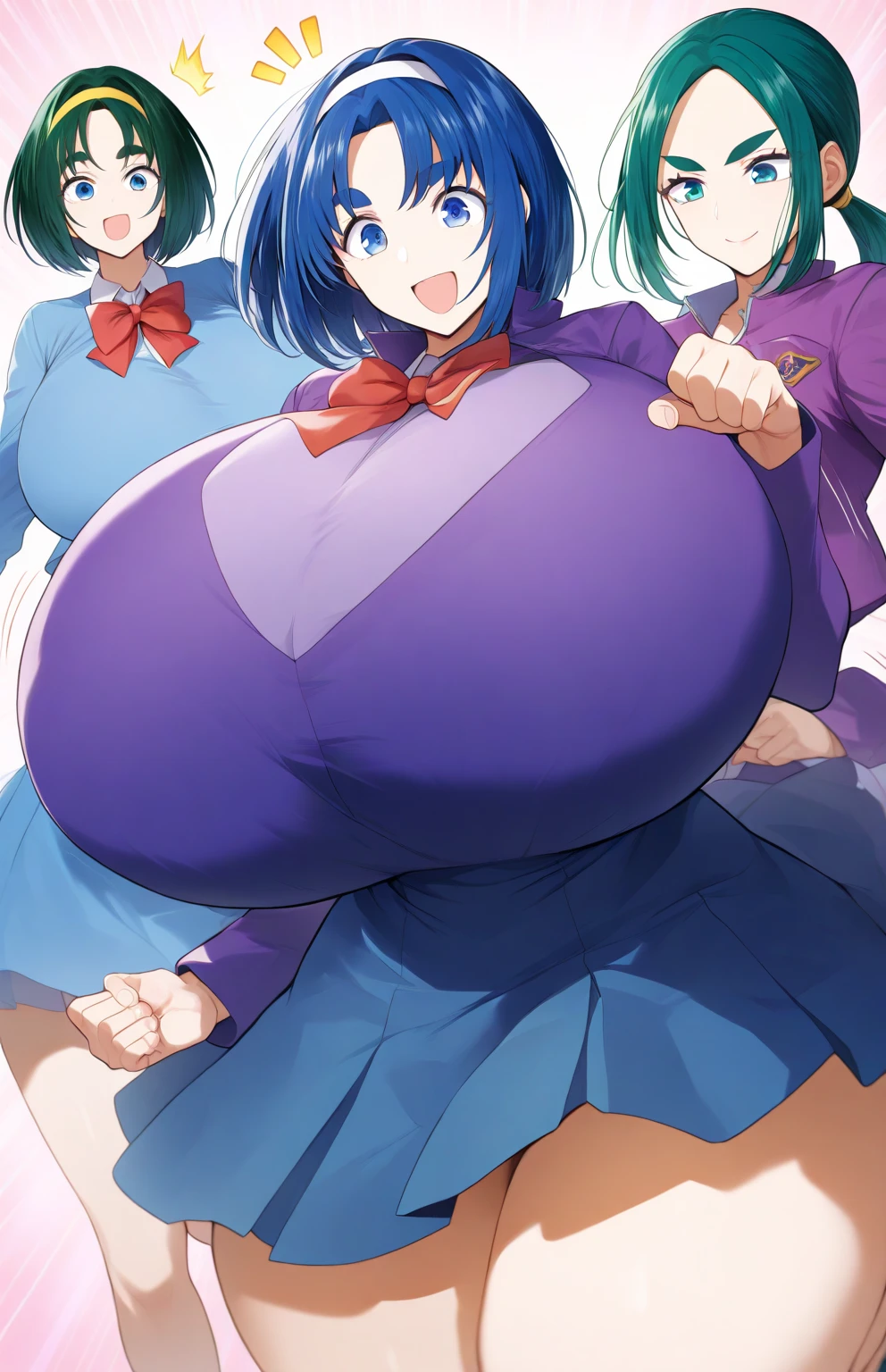 1girl, office woman,, office uniform, :d, excited, , aroused, ahegao, bursting breasts, gigantic breasts, BEReaction, Breast expansion, puffy lips, bimbo lips, painted lips, thick lips, big lips, wide hips, thick thighs, , huge ass, giant ass, massive ass. enormous ass, hyper ass, craving lust face , enormous huge natural breasts, enormous breasts, huge breasts. breasts bigger than head, breasts bigger than torso, hyper breasts, massive hourglass figure, heavy weight, fat, big belly, cleavage, mature, short skirt, soaking wet, comforting me, nsfw, ahegao, begging towards you, detailed,
