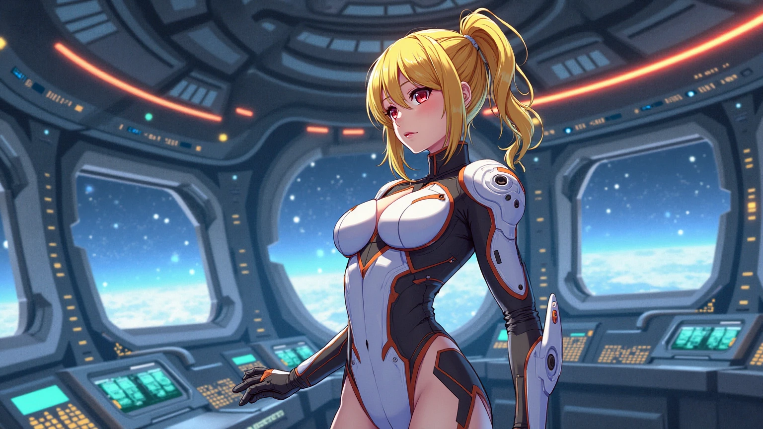 samus desnuda con tentaculos en su perineo