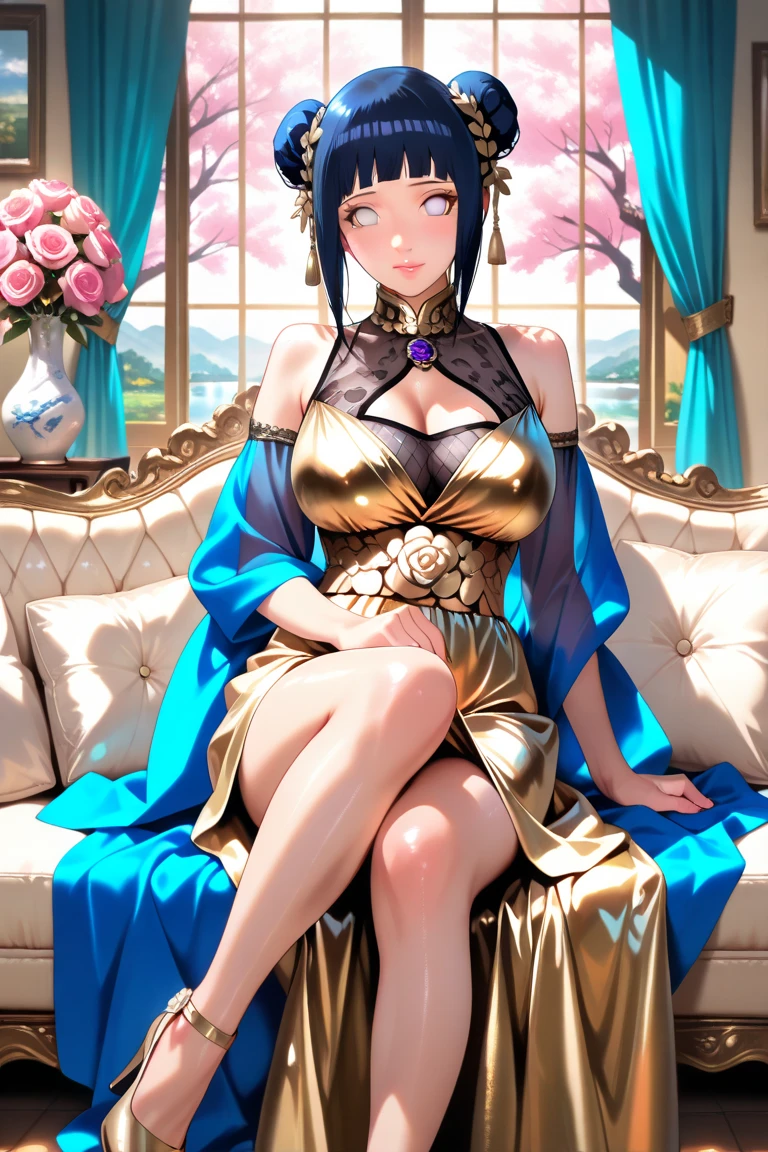 Masterpiece、need、1 woman、blue clothes、Traditional Thai dress, blue strapless、full body photo、ancient thai style、 White cloth buns, steamed buns、black hair、Leaky shoulder、The chest is large.、Long, slender legs、smile、black stockings、ริมฝีปากpinkอ่อน、Embroidered clothing、high-heels,(big tits),sexy, slightly seductive expression, big breasts,Show your breasts,The cracks are clear....,((big tits)),(pubic bone), rift, visible chest,seductive pose,I see bulging nipples.,(((large areolae:1.4,pink,The nipples are clearly visible.......)))