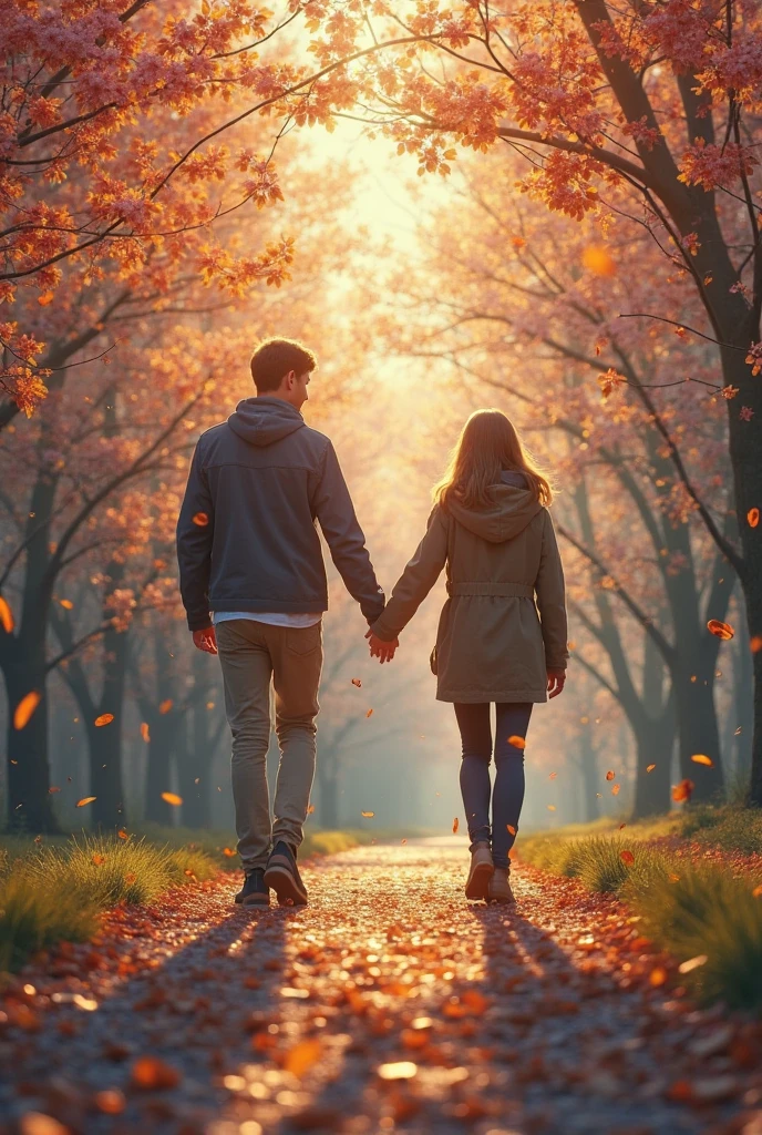 a boy and a girl secretly dating at the ultrarealist school