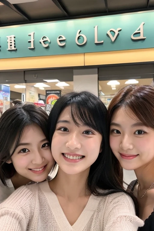 (Raw photography:1.2)、(Photorealsitic:1.4)、(​masterpiece:1.3)、(top-quality:1.4)、超A high resolution、(A detailed eye)、(detailed facial features)、(detailed clothes features)、nffsw、8K分辨率、solofocus、bangss、skin tightening、(shinny skin)、(Slender girl)、dream-like、(shopping mall)
(Extreme Detail)、Confirmation of commentary、Request for commentary、landscapes、without text、
Virtual Girl-Aim、
1girl in、full body Esbian、
cute little、Innocence、
(A smile)、