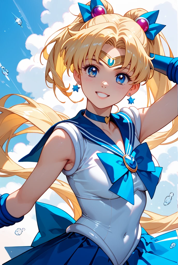 sailor moon, Tsukino Usagi, huge tits, camel toe, stars moon 