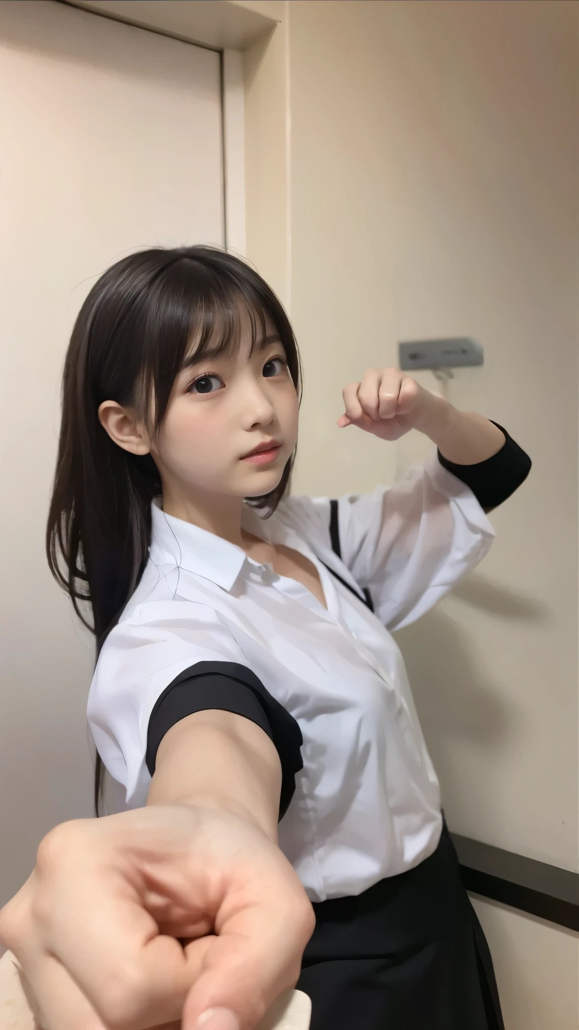 Clenched Fist、detailed hands、correction without feeling uncomfortable