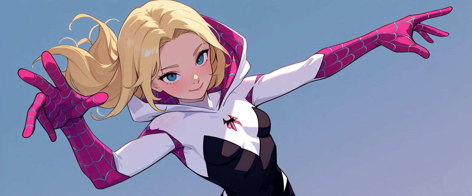 gwen gwen_stacy evangelion anime style