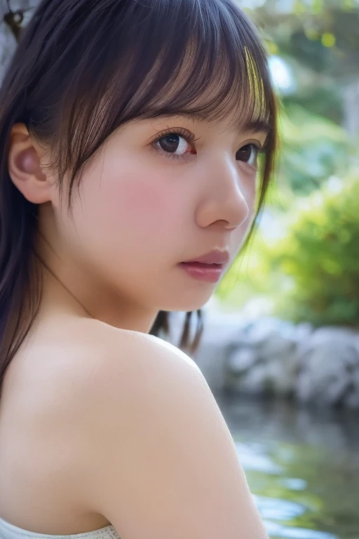 (8K, RAW photo, top quality, masterpiece:1.2), ((NSFW 1.5)), super resolution, (realistic, realistic photo:1.37), portrait, high definition RAW color photo, professional photography, (perfect look:1.3), very detailed, 8K wallpaper, amazing details, huge file size, highly detailed CG Unity 8K wallpaper, beautiful girl, highly detailed face, highly detailed eyes, highly detailed skin, highly detailed fingers, highly detailed nose, highly detailed mouth, highly detailed feet, barefoot, bare feet, detailed background, in the forest, fine clothes, one girl, cute girl, perfect human body structure, white skin, glowing skin , thin, full body, cute face, realistic looking face, delicate eyes, looking at camera, dynamic lighting,