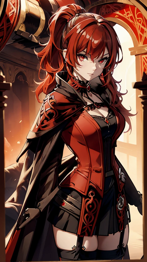 Highest quality、Highest quality、Masterpiece、girl((Metal body,Age 25、as soon as、Highest Bust、Medium Bust、Wide open chest、Red glowing eyes、Black Ear、Red Mesh、Disheveled Hair、Loincloth、thin、The best valley、Open chest、Red Cape、hair ornaments、Full body view、Black short-sleeved hoodie、Red pants、Ruby Necklace、No underwear、hat,Embarrassed face、Sit on a chair、Crossing your legs))、high quality、Beautiful Art、background((night、Red room、Cool chair,Cool chess board、table、red wine))、flight、Flying Debris、Depth of text、movie、Visual Arts、Perfect Art、8K、Genuine、
