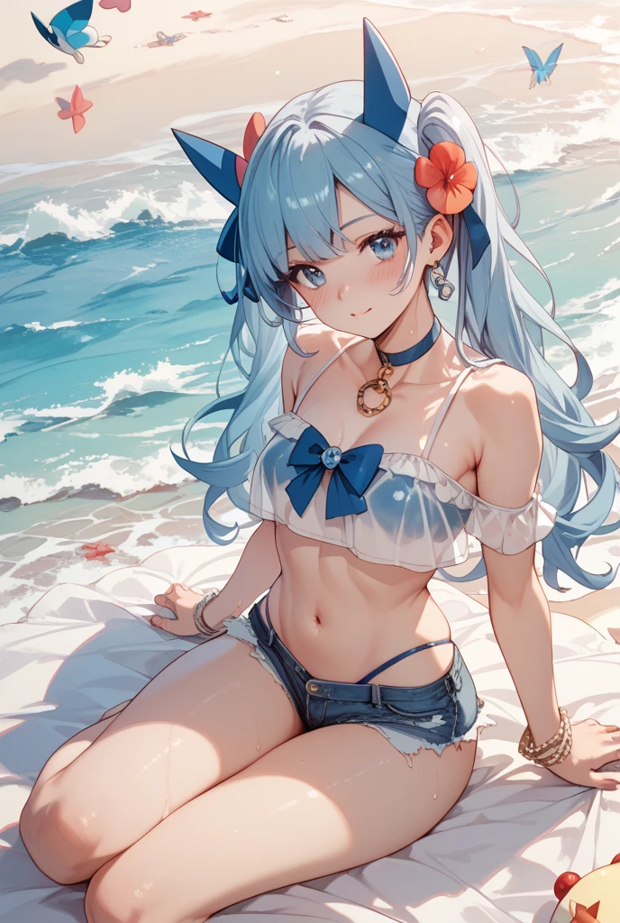 (Sky blue hair),(Braided short hair), (Pink Eyes),Fair skin) ,(whole body),(one person's),(Embarrassed),(The background is a school classroom),(Heart lettering on a blackboard),(Heart-shaped chocolate),(Hand it forward with both hands),(Sailor suit),(valentine's day),(masterpiece, Highest quality, Very detailed, Best Shadow), (Detailed Background), (Beautifully detailed face), High Contrast, (Best lighting, Very delicate and beautiful), ((Cinematic Light)), Hyper Detail,8k, Dramatic Light, Intricate details,High quality
