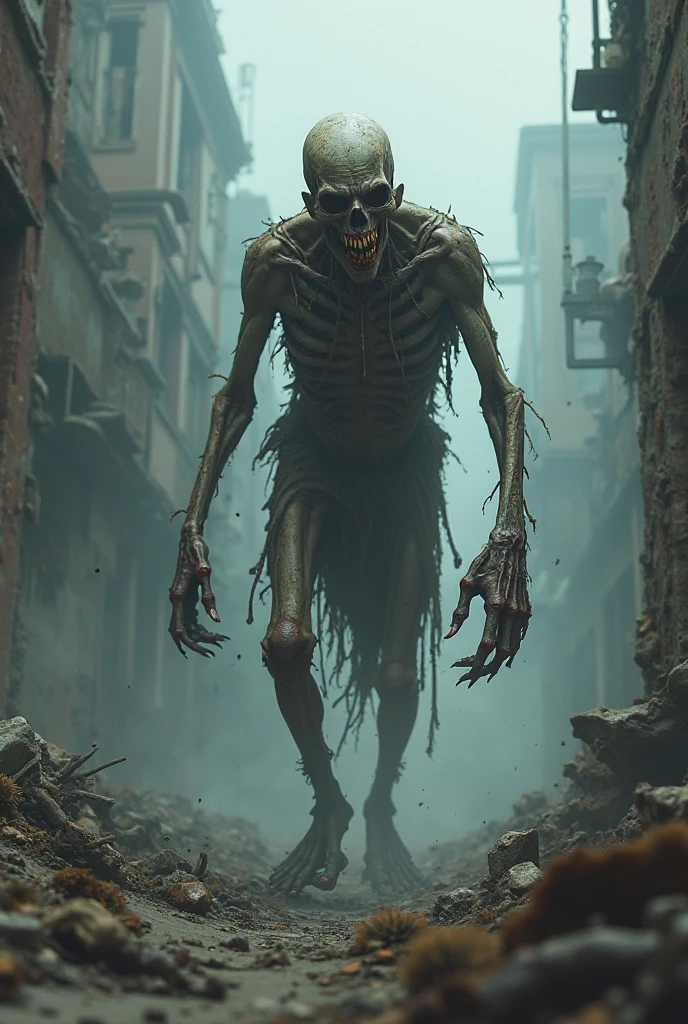 zombie, 3 arms