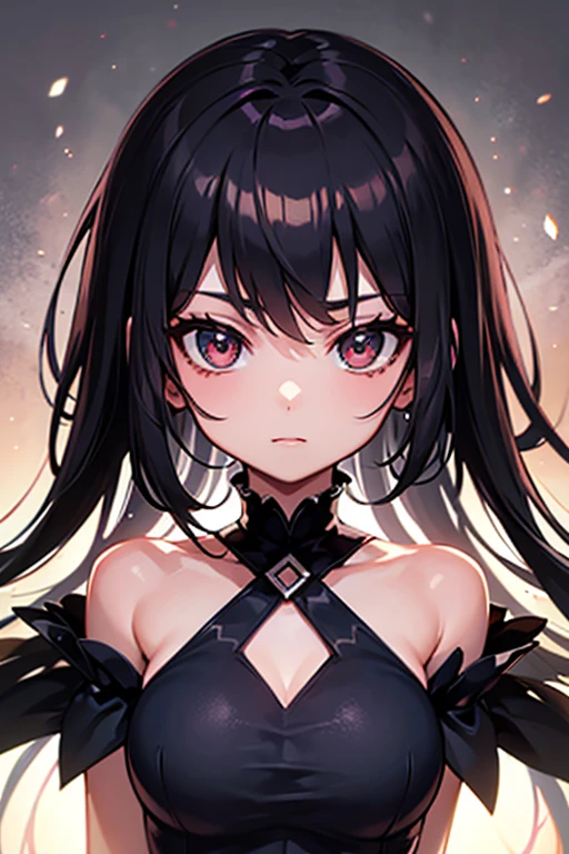 A man looks out from the box,a prinz,black hair, solid circle eyes, In the dark, anime big breast, ancientry, long whitr hair, raised eyebrows, Do not understand,  forehead jewel, jewelry,  anaglyph, pov, atmospheric perspective, 8k, super detail, ccurate, best quality