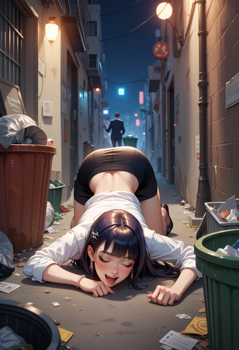 (ultra high res, ultra detailed, high resolution, highly detailed, 4k, 8k), an extremely delicate and beautiful, embarrass, top-down_bottom-up, from above, looking up, (all fours), collar, hoarder room, indoors, <lora:åã¤ãéãã§ä¸ããä¸ãè¦ä¸ãã AllFoursFromAboveV1:0.8>, <lora:æºãè¾¼ãã é¨å±ã®èæ¯ ã©ãã«ã§ãã´ã hoarder_room_v2_25x_10epoch_512_dropout_sd15_local:0.6>,