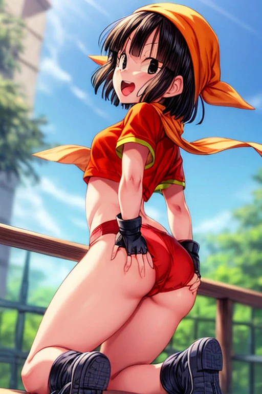 Kakarot in a short skirt