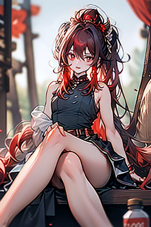 (Photorealistic:1.4), (Masterpiece, side-lighting, fine detailed beautiful eyes: 1.2), Masterpiece, Best quality, 1girll, walnuts(the original god), Hat, Red eyes, double tails, Brown hair, Solo, pupils in symbol shapes, Long hair, bangs, flower shaped pupils, hair between eye, Crop top , midriff,standing, Medium breast ,Realistic display of pink panties, 3D face, 1girll, ahoge, architecture, By bangs,Bare shoulders,bell,black glove,blue hair),Blushlush,Beautiful breasts,Chinese knot,flower knot,long whitr hair,Look at the audience,huge-breasted,Neckbells,, Crop top , midriff,standing, Medium breast ,Show pink panties , Whiten silk, 1 girl、maam、(mideum breasts:1.8)、On the ground of the street、Big high school girl、No skirts、((sit on chair,spread their legs))、bend the knees and open the legs、Slightly shorter hairstyle、Grab knees with hands to open legs、terrifed,Be watched,Tethered to a telephone pole,A groan of pain came from his neck。。。。。。。。。。。。、feeling in pain、Tears flow、Ouch、crying with pain、Beautiful woman lying on her back、alley at night:2、Lie on your back、Open the crotch、Beautiful face of 14 years old、Tall、wet skin and hair、light-brown long hair、The barefoot、full-shot、The perfect body、Foto realism、A high resolution、A picture、Sharpness、plethora of colors、surreal texture、Spectacular light textures、Surreal art、Frightened and crying、covered with tears、After the pain、Moaning in pain、The pain on his face furrowed、Eyes open:2、I'm looking at you、Pubic hair is visible、No underwear rings,With a slave collar,Incontinence,leaked pee,pissing,Show off your pink bra,nakeness,No shirt,no skirt
