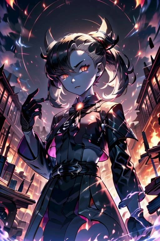 upper body of dark goddess, ((silhouette)), (((dark background))), beautiful goddess of night, dynamic pose, dramatic shadows, night sky background