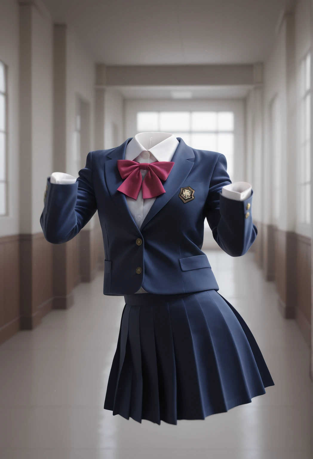 masterpiece, highest quality, confused, perfect anatomy, 1 girl, alone, Ronnier Allabelle, short hair, blue eyes, Idol, Idol uniform, bow tie, pleated skirt, brooch, concert, on stage, frilled skirt, jewelry, Layered Uniform、big breasts、Thighhighs, microphone, holding microphone, stage light、publish one'chest of、vaginal shot、nipples are pink、big nipples、Areola reflects light、skirt lift、the skirt is up、