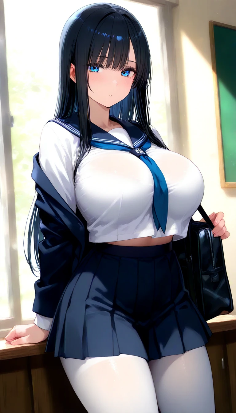 1girl,masterpiece,best quality,(8k, best quality, masterpiece:1.2), (ultra-detailed:1.2),ultra quality, high quality, beautiful detailed glow,film Reflection,((smooth texture:0.75, realistic texture:0.65, realistic:1.1, Anime CG style)),
((from front,front face)),
((Voluptuous,glamorous,Chubby,thicc,curvy,Leggy,Tall,hanging breasts,1 grandma)),
(spread legs:1.2),(standing:1.1),(hands on stomach), both hands are in the stomach,
Detailed beautiful eyes,looking at viewer,
(embarrassed,blush:1.1),

(thong:1.4),cameltoe,Long Sleeves Volley Uniform,sports shoes,tight clothes,volleyball knee supporter,thighhighs,
perfect nipple, extremely detailed nipple, round areola,(public hair:1.7),(((Pubic hair shows through))),(((nipple shows through))),
(in gym school),

