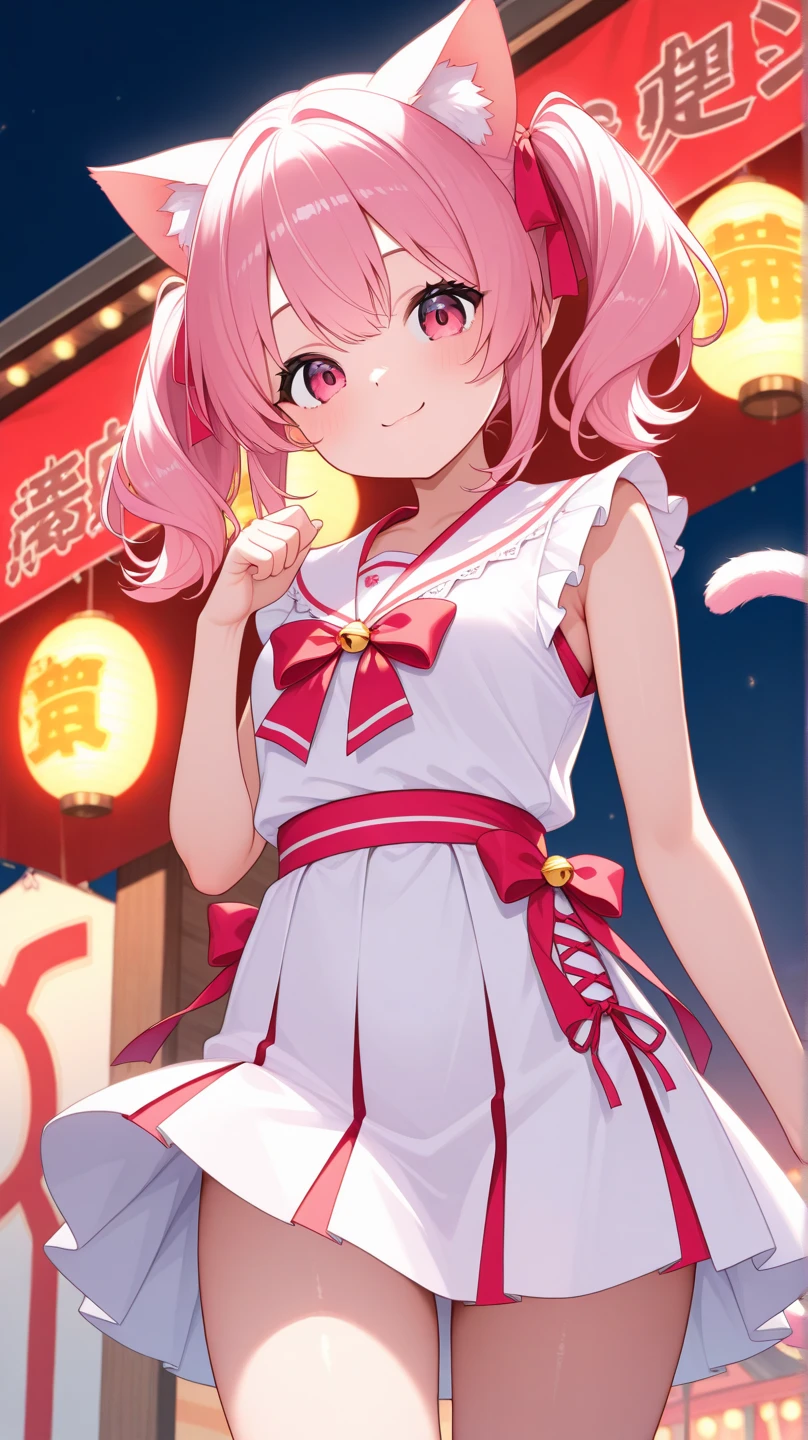 haru urara \(umamusume\), masterpiece, highest quality, super detailed face, whole body,underwear,(underwear),horse tail, fine and clear eyes, frontage, smile, open your mouth