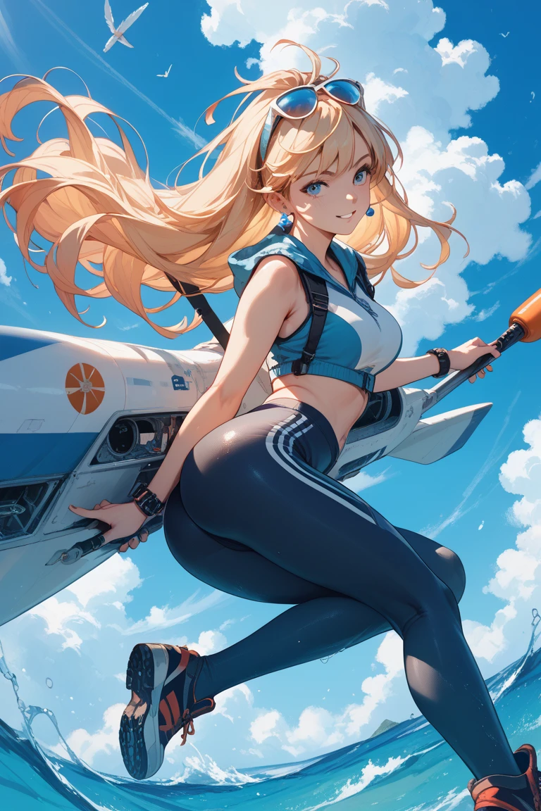 (masterpiece、最高quality、最高quality、Official Art、美しくbeautiful:1.2)、(One person:1.3)Hatsune Miku、Twin tails,Beautiful breasts, Katsushika Hokusai,top-quality,Top image quality,8kで,4K,masterpiece,Ultra-detailliert,beautiful,Ultra-quality, best quality,expensive solve, Ultra-detailed,game CG,dutch angle,(Acrobatic pose):5,Jumping:5,(inside spacestation,)beautiful detailed eye,five refer to,headphone,Browsing Caution,a beauty girl,(Astro Best):5,(Tracking unishapes),Wet,(vapor:1.5),Running shape,Open Open mouth,(Blonde),(Long Hair):2,belly button,space_station_interior, exercise_room, Futuristic, expensive_technology, zero_gravity_exercise_Device, expensive_solve_landscape, Sophisticated_design, Minimal, 8k_solve, game_CG_style, Dutch_angle, detailed_character, Tracking_unishape, perfection_running_shape, intense_Performance, detailed_eye, Decide, vapor:1.5, beauty, strength, five_refer to, appear_belly button, Open_mouth, Ultra_quality, expensive_solve, Ultra_detailed,Astro Best