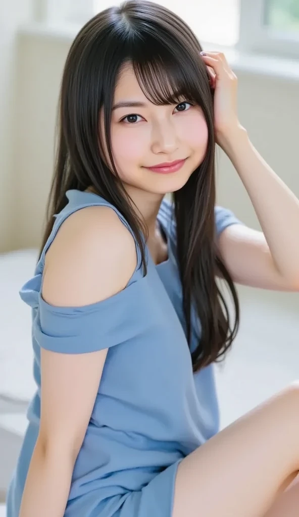 (Happy expression on face:1.26)、Raw photography、(((Ultimate Beauty Full Body Shooting)))、((glistning skin))、女の子1人、17-year-old beautiful girl in Prague、bright expression、((brown haired))、Girl in sweatshirt、Plaid pleated skirt、View from the floor、(Long stockings or pantyhose)、(up skirt)、Legs open、Crouch down、Counterpoint shots、((ultra-detailliert))、(Perfectly detailed face)、(Detailed hand)、(Detailed finger)、(Good human ???????)、Photorealistic images、((​masterpiece、最hightquality、ultra-detailliert、Film Light、intricate-detail、hight resolution、ighly detailed))、细致背景、8KUHD、Digital SLR、Soft light、hightquality、Film grain、FujifilmXT3 、Shallow depth of field、natural soft light、Kamimei、