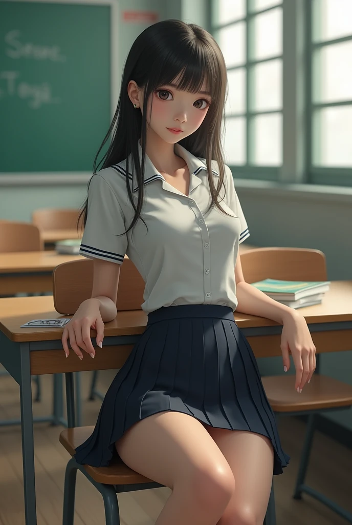 Beautuful Women,Bigchest,long leges,school ground,adolable,freshen,White,big assa