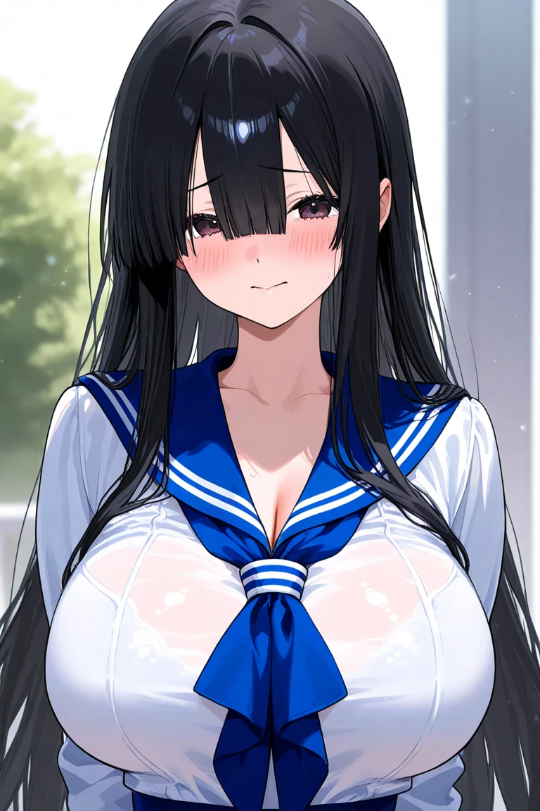 coco, long hair, blue eyes, black hair, bangs, blunt bangs, sidelocks,,, live stage, large Breasts, naked, nsfw, SOLO,, snow.