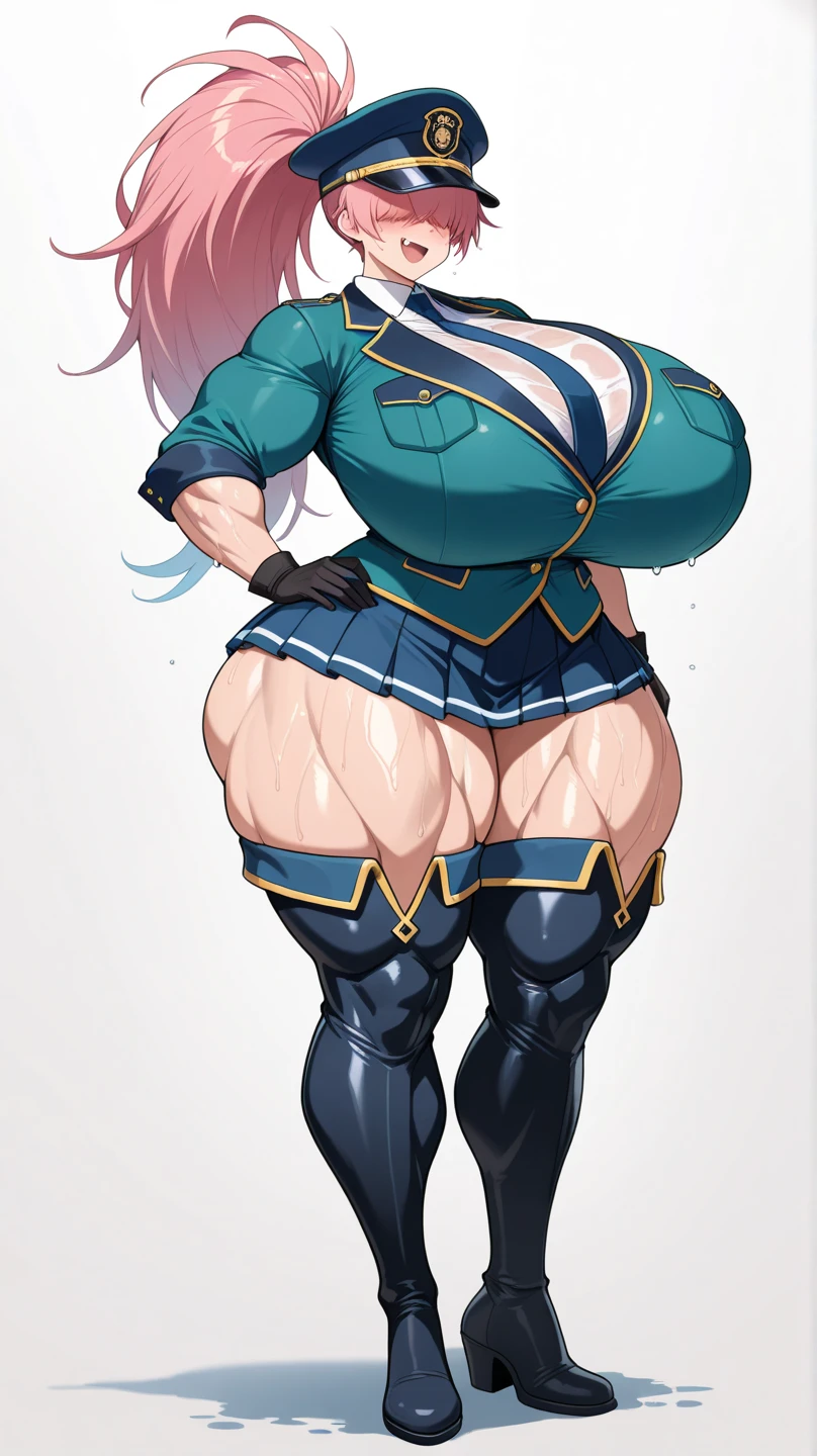 One Girl,Precise five fingers、{Knee-high socks}、(((Wide Hips)))、 (((plump and thick thighs)))、((Big Ass))、(Big Breasts) Embarrassed look、whole body、Sexy pose。Mini skirt cheongsam