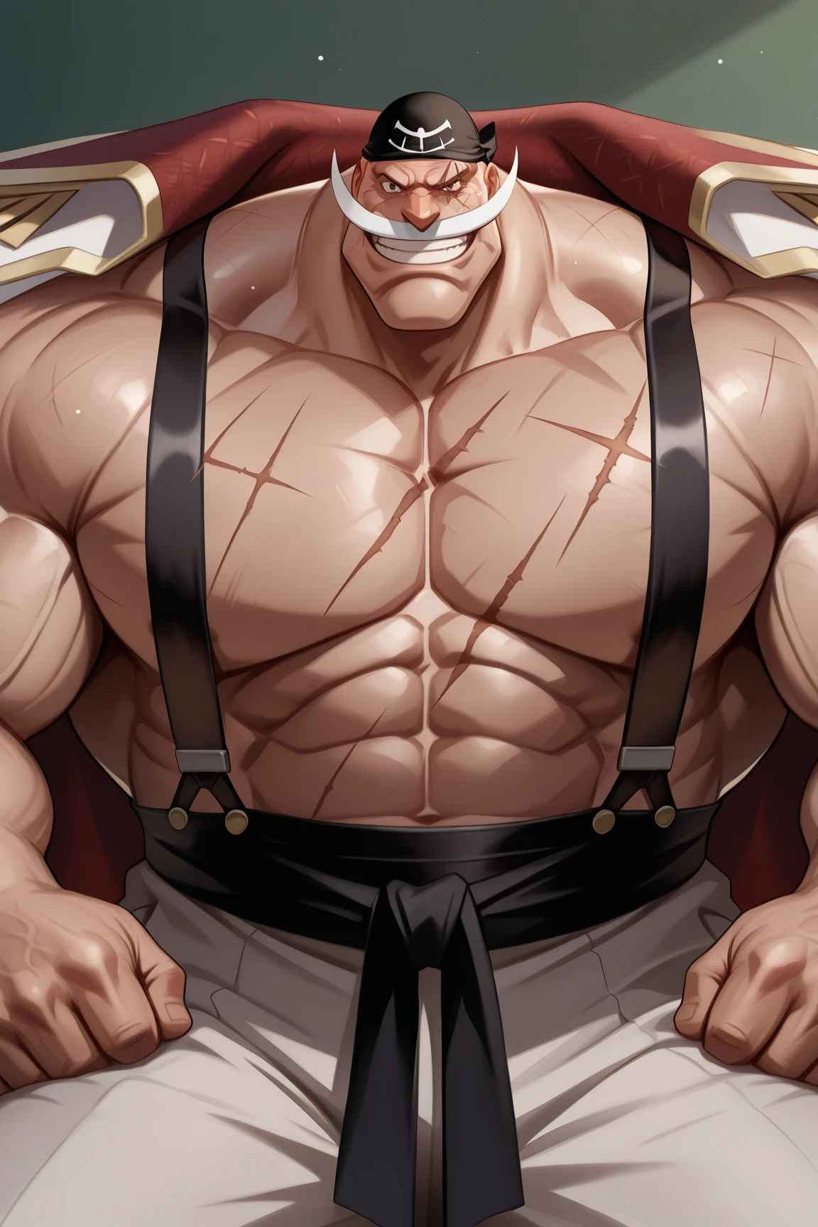 (8k, original photo, best quality,Half body photo) ,, ((( 25-year-old muscular blindfolded men, hands tied up backward with iron chain))),standing,shirtless,Shirtless muscular man,blush,Shy expression,Mouth slightly open,Armpit Hair, micro thong ,pubic hair,wearing t shirt torn , hands are tied up backward with iron chain connected to wall,,a Asian muscular bodybuilding champion ,(((no cheast hair))),((( black wall background))),handsome man,Real human skin is smooth and delicate,delicate skin,Large nipples,Eyes and eyelashes are very detailed, muscular man, Manliness, male, Expose chest muscles, male love model, muscular, digital SLR, Super quality, XT3, crystal clear, 8k ultra high definition, high detail, Super real photos, (Realistic skin), ((pores)), ((high detail skin)), Volumetric light, groin, far, Complex 3D visualization, high detail,Real human skin ((Correct body structure)), (((correct anatomy))),(((Forced noise reduction)))