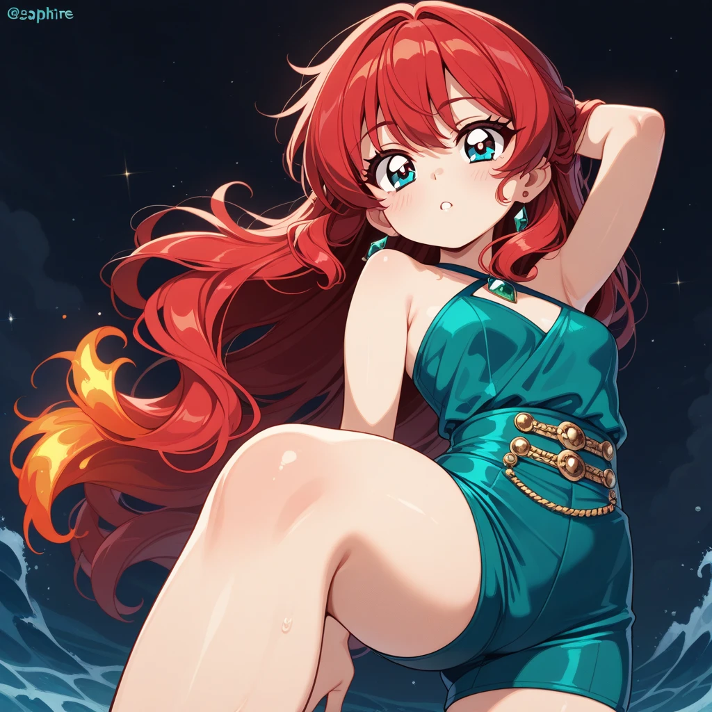 anime girl in a bikini with stars in the background, anime moe artstyle, thicc, ecchi anime style, seductive anime girl, small curvy loli, oc commission, marin kitagawa fanart, ahegao, commission for high res, ecchi style, cute art style, thighs!!!, anime waifu, (anime girl), ecchi, anime artstyle