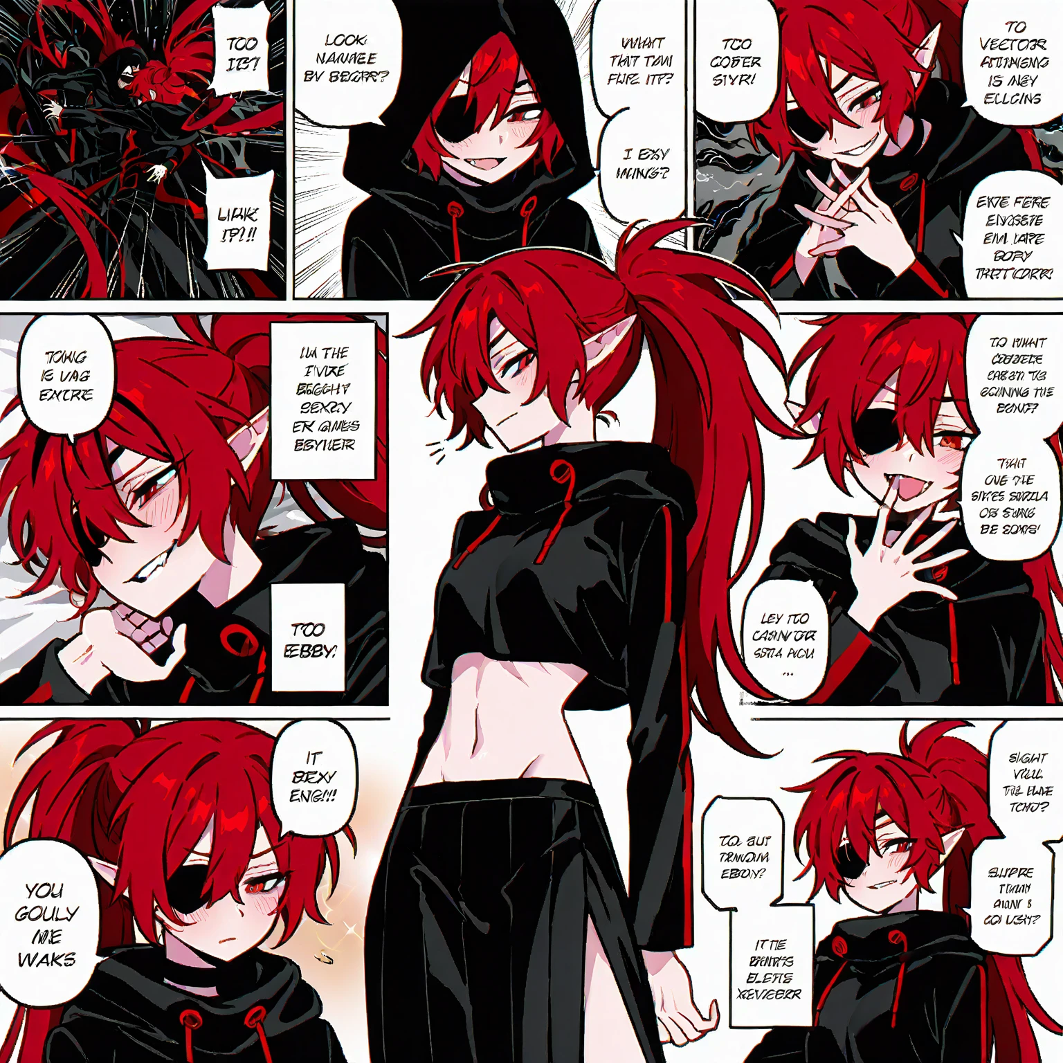 1girl, expression chart, full body, angry, happy, crying, screaming,
smile, frown, tongue out, teeth, open mouth, closed mouth, drool, saliva,
<lora:makima:1> makima, red hair, symbol-shaped pupils,
<lora:concept-expression_chart-v1:0.7>