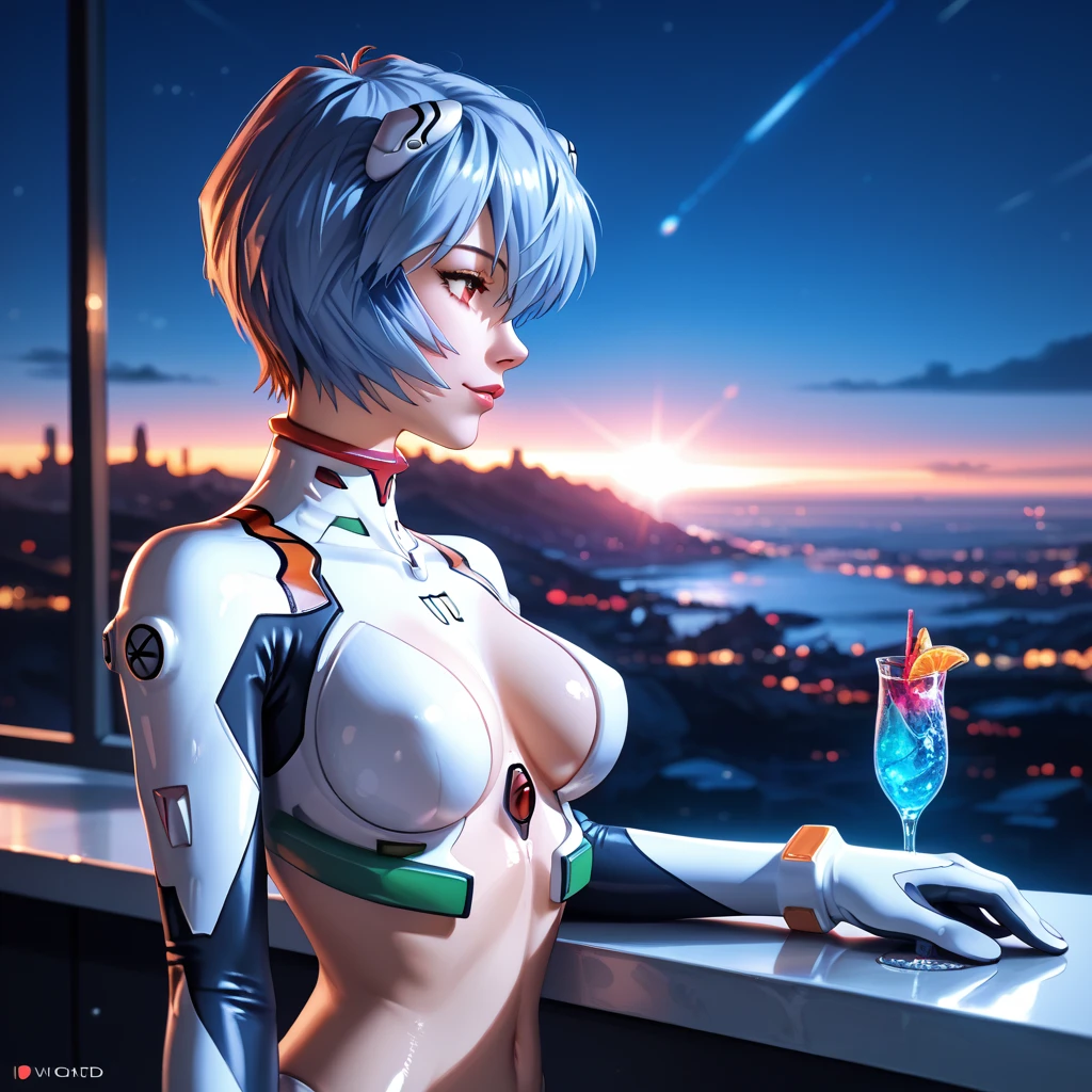 Mecha, cowboy shot, (LilyPichuTI:0.9), cups,, ultra detailded, work of art, best qualityer, aesthetics, detailded,