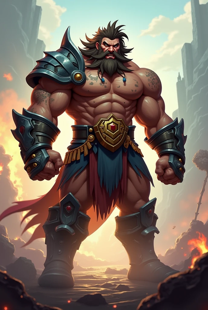 The mascot in question is the God of Thunder Tupã sports