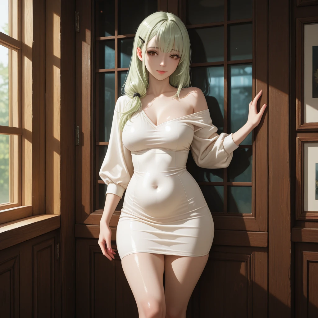diaphanous dress, ((black color)) diaphanous dress,puffy sleeves,long dress,see through, <lora:ÐÐ´ÐµÐ¶Ð´Ð° ÐÐµÐ³ÐºÐ¾Ðµ Ð¿ÑÐ¾Ð·ÑÐ°ÑÐ½Ð¾Ðµ ÑÐµÐ»ÐºÐ¾Ð²Ð¸ÑÑÐ¾Ðµ Ð¿Ð»Ð°ÑÑÐµ(diaphanous dress(Ð¦ÐÐÐ¢ diaphanous dress,puffy sleeves,long dress):0.9>, [nipples], pussy, <lora:ÑÐ°ÑÑÐ¼Ð°ÐºÐ¸ Ð²Ð°Ð½Ð¿Ð°ÑÐ¼ÐµÐ½(tatsumaki):0.8>, tatsumaki, anime style, anime eyes, detailed anime, bigger eyes, high quality anime, large anime pupils, 1girl in full growth, best quality, masterpiece, ultra-detailed, high quality,perfect anatomy, perfect full body, (detailed full body), good eyes, perfect face, pretty face