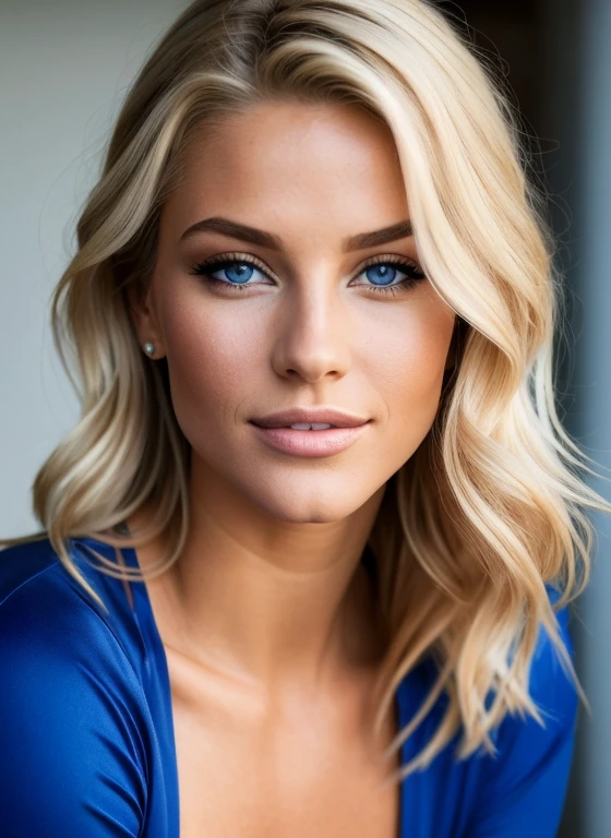 Beautiful blonde with blue eyes wears a white, tight-fitting T-shirt where her nipples can be seen, Sehr detailiert, 23Jahre alt, big natural breasts, Innocent smiling face, Natural wavy blonde hair hair, blaue Augen, high resolution, Meisterwerk, best quality, Komplizierte Details, Sehr detailliert, scharfer Fokus, detaillierte Haut, realistisch skin Textur, Textur, detaillierte Augen, Fachmann, 4K, charming smile, mit Kanone gedreht, 85mm, shallow depth of field, Kodak Vision Farbe, perfectly fitting body, Extremely detailed, Foto_\(Ultra\), photorealistisch, realistisch, Nachbearbeitung, Maximale Detailgenauigkeit, Rauheit, wahres Leben, Ultra realistisch, Fotorealismus, Fotografie, 8K UHD, Fotografie, Gesichts Portrait, frontal