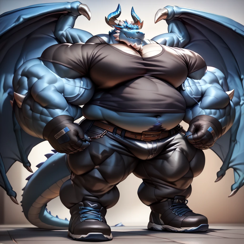 Prison setting, prison cell, dragon, orange clothing, prison jumpsuit, open pants, flex, muscular, barazoku, evil grin, torn clothing, huge vore cock, by taran fiddler, scar, tattoo, thug, imminent sex, translucent_clothing, (Sharp focus, masterpiece, 8k, intricate artwork, hyper detailed, high detail), extremely hung, big balls