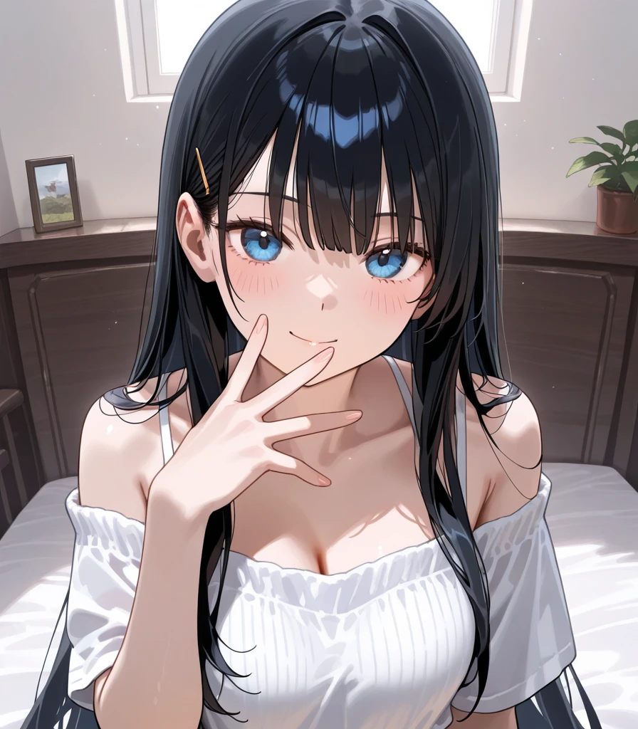 Girl with an erotic face、Panting、Sperm is being sprayed on the face、She is wearing a sexy open sailor uniform.、Sexy body,Erotic like a scene during sex