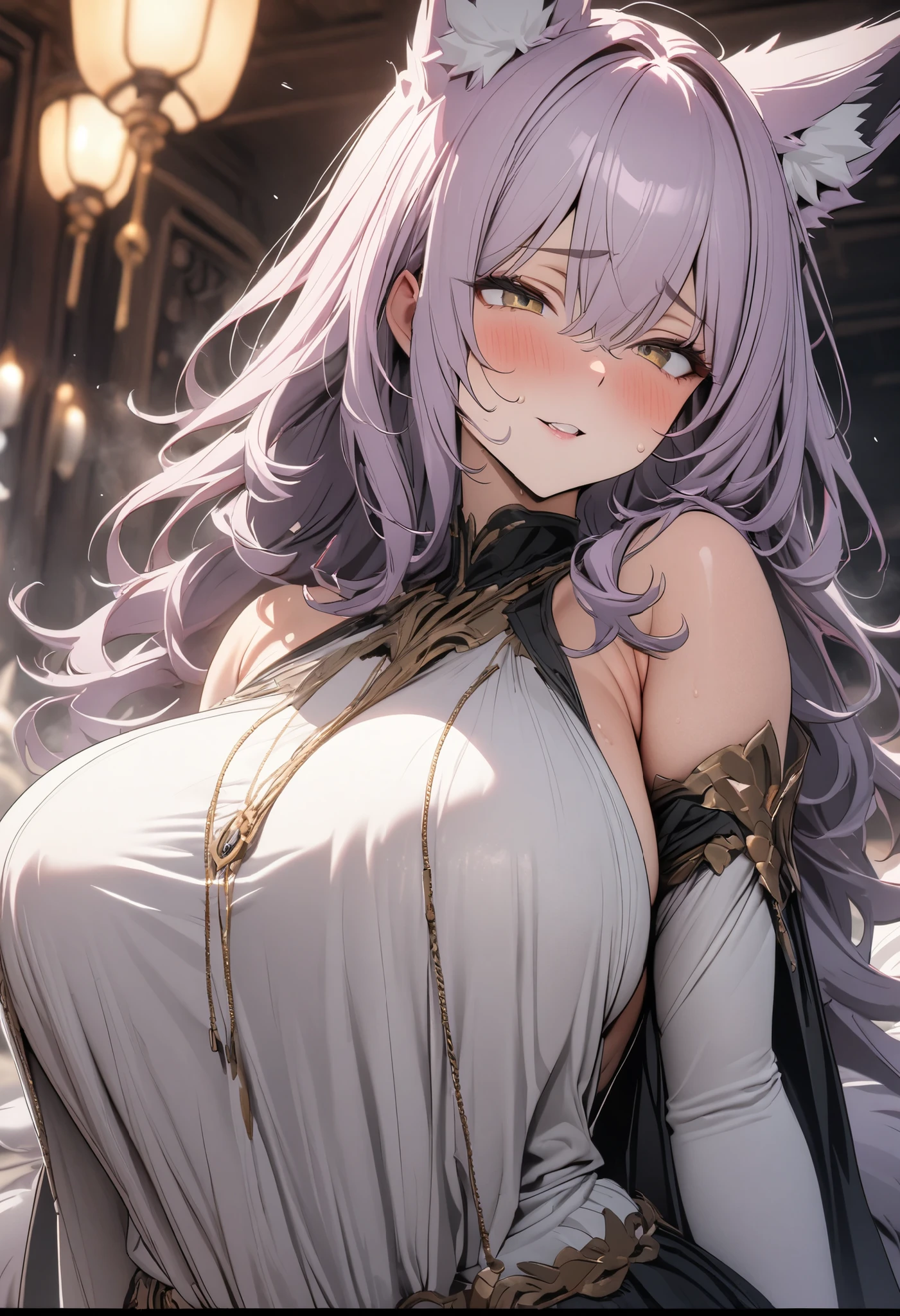 nighttime,full body,(((Wearing White wedding dress ))), Jewelry ,Elegant sitting posture,Masterpiece,best quality,official art,extremely detailed, 3D, Cinema 4D,8k, ( ##tattoo ##,tattoo, ~+ tattoo),(Perfect female curves, huge stacked breast),(A seductive gaze), Facing the camera, Pink lips,Delicate fingers and hands,magic hour, Rembrandt lighting, front lighting and fill lighting, hard shadow,

