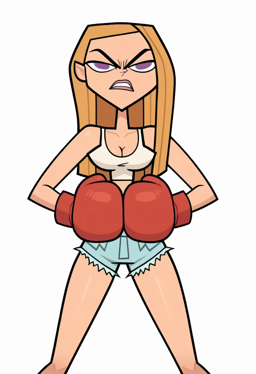 Eqg angry rarity at a school in in bodystocking boxing adagio