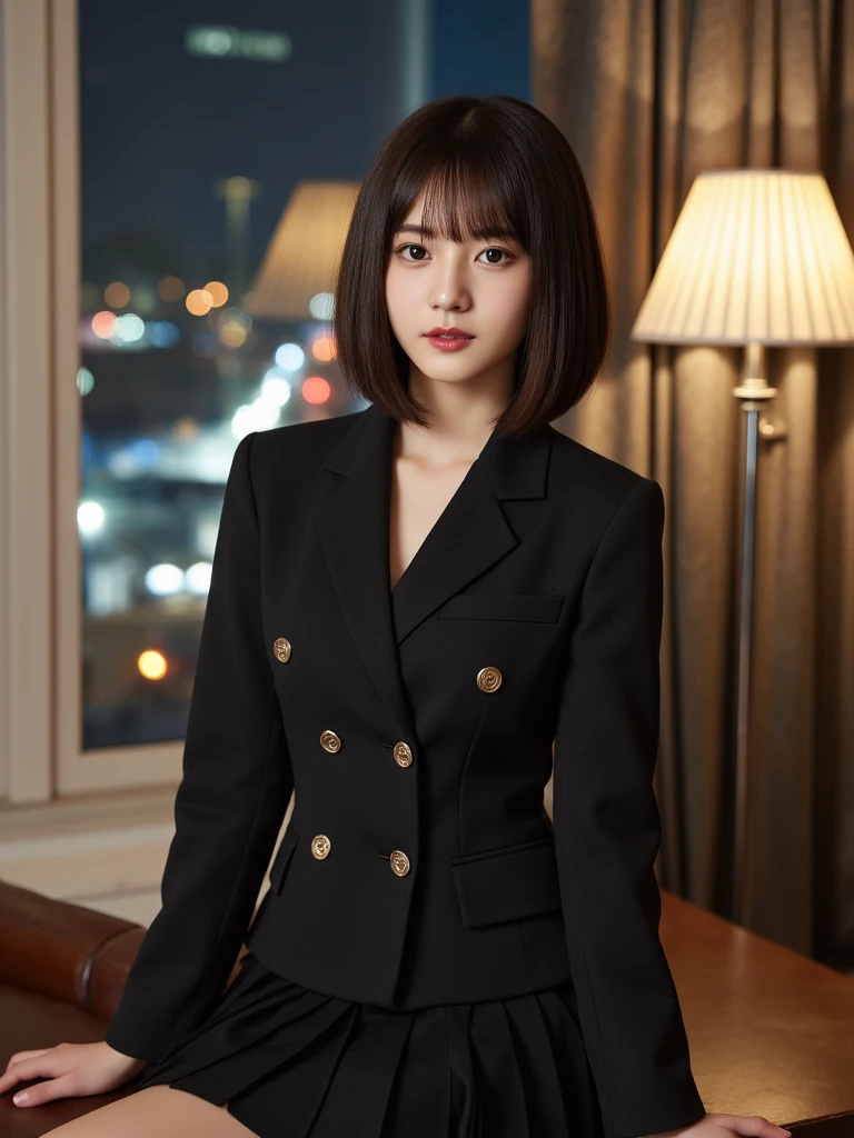 8K, RAW Portrait (Japanese women),masterpiece、Photorealistic:1.2、Realistic, Ultra-high resolution, Highest quality, Real Life Photos ,( in the evening :1.1),
((((1 female:1.5)))), (((Two girls showing off their panties In the room)))、(Cute face:1.3)、Japanese women,((office lady))、((本物のoffice lady))、((suit:1.6))、 (skirt:1.3)、Short Hairstyles,Slender body,、In the room、
、big, beautiful, beautiful目, Black Hair,(Written boundary depth:1.3)、 ((Dark brown eyes:1.2))、(Realistic skin texture:1.3)、(Immersive atmosphere:0.8、Chiaroscuro:1.2) 、(Look Viewer:1.4)、((Embarrassed look:1.7))、((Red cheeks:1.3))、((From belowの天井:1.2))、(smile:0.7)、((She's wearing tiny white silk panties))、((Panty shot))、((skirtをまくり上げる女性))、((From below:1.28))、((Crotch close-up:1.54))、((Pants with emphasis on the photo))、the most beautiful woman in the world、the most beautiful woman in the world、((Spread your legs out to the side:1.4))、