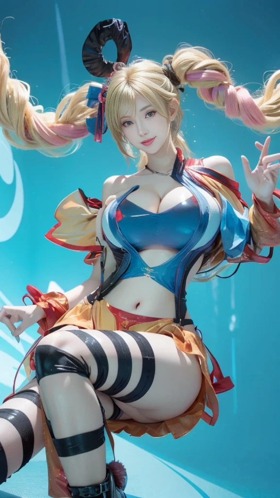 best quality, ultra high res, (photorealistic:1.4), 8k resolution, girl, (brown random hair:1.3), (realistic hair:1.2), (Korean girl:1.2), (realistic eyes:1.2), (beauty face:1.3), perfect body, white pale skin, big breast, cleavage, (tongue out and mouth open:1.2), (eyes looked up:1.3), (wet body and thong:1.2),long hair, large breasts, full body